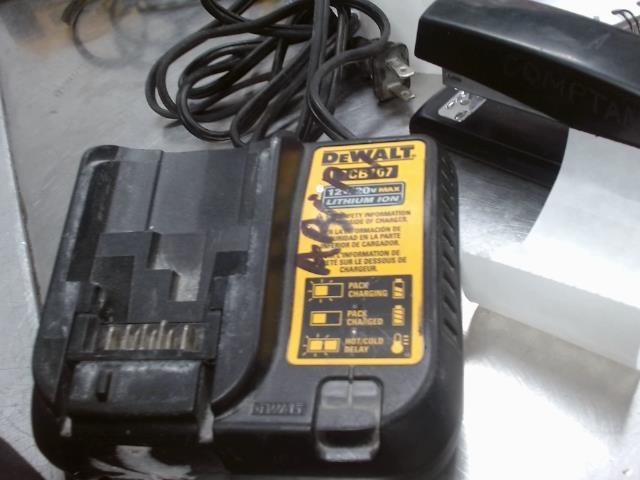 Charger dewalt 20v 1.25a + battery