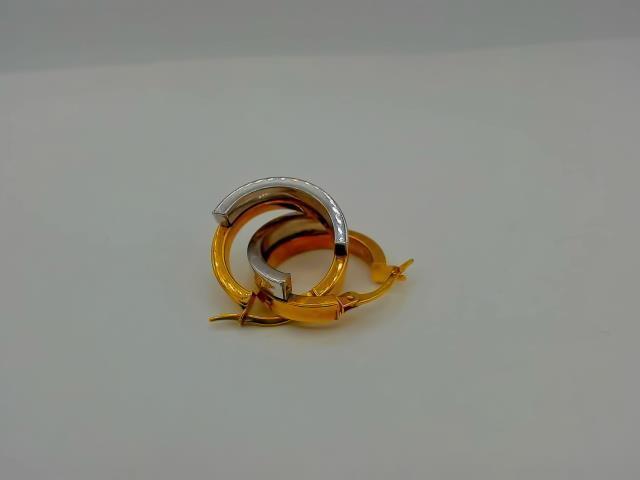 Boucle d oreilles en or 10 kt
