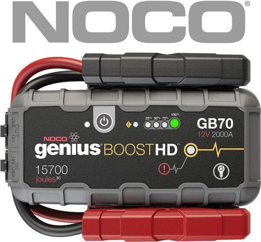 Booster pack 2000a noco 12v