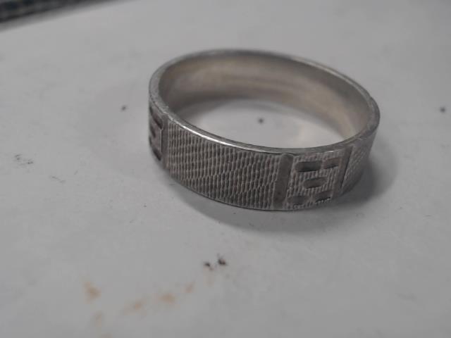 Silver peace ring