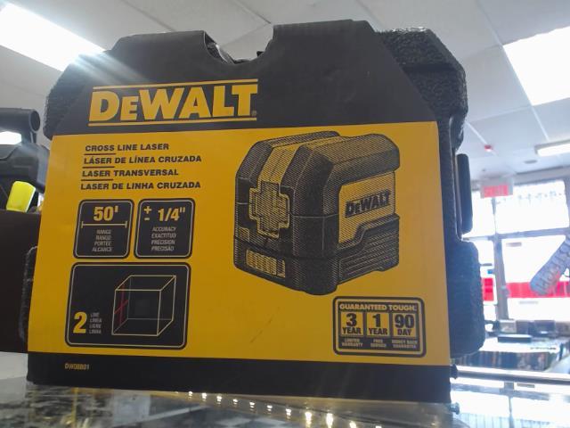 Laser dewalt ds coffre dewalt noir