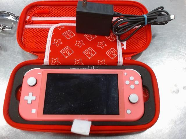 Nintendo switch lite jaune+fil