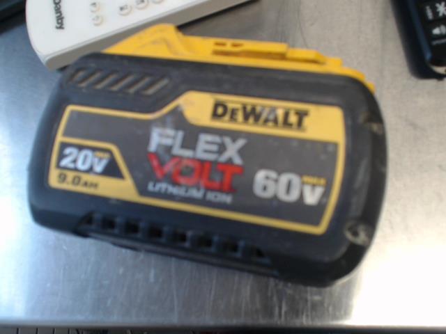 Batterie dewalt flex volt 9ah 60v