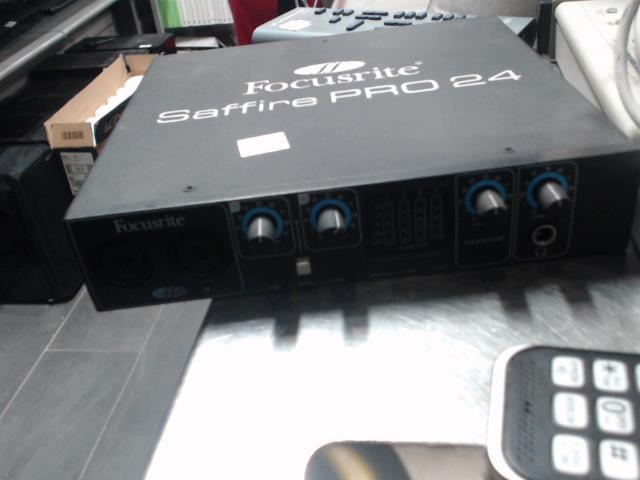 Saffire pro 24 recording interface