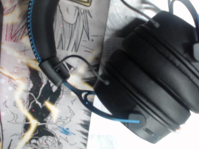 Headset bluetooth noire et rouge