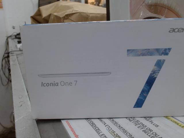 Tablette acer 16gbrom+1gb ram