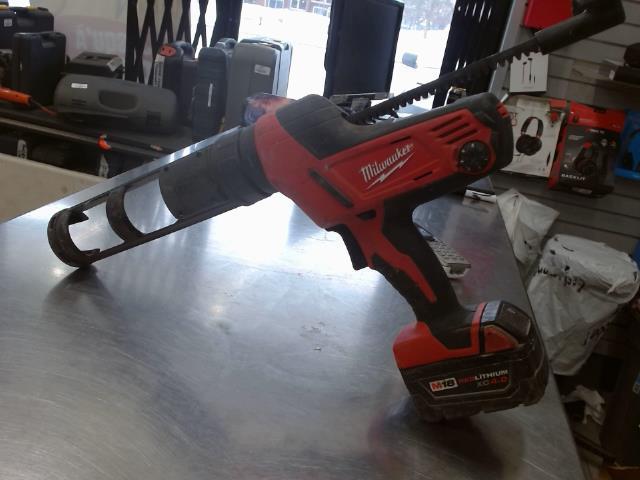 Caulk and adesive gun