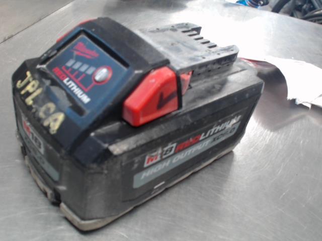 Baettery milwaukee high output xc6.0ah