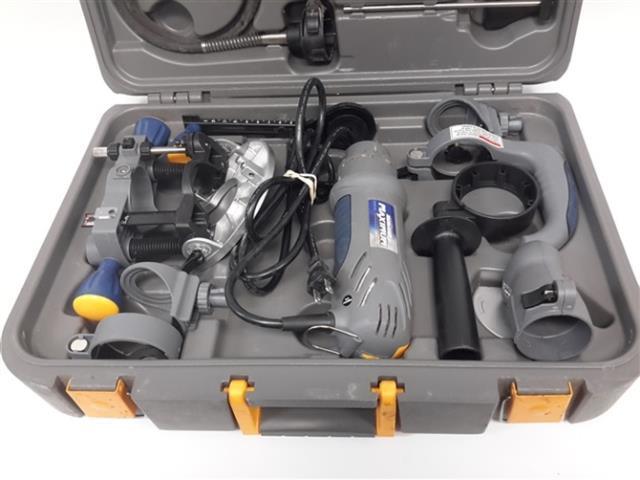 Scie rotative electrique+acc dcase