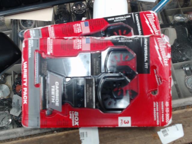 Carbide teeth variety pack neuf