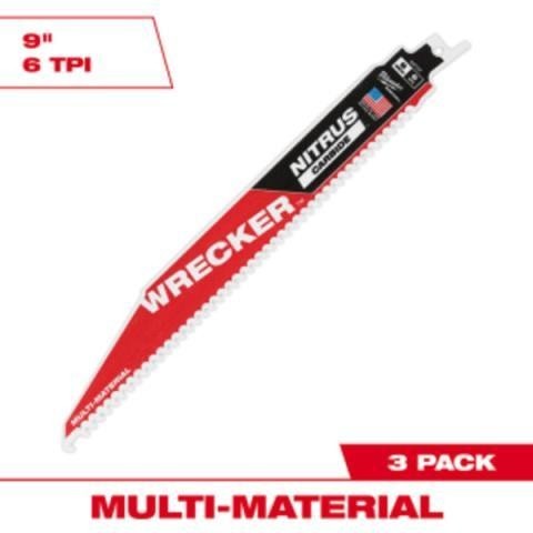 3pc sawzall multi material